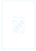 Blankodruckpapier Bayern / Doppelrand und Wappen vorne